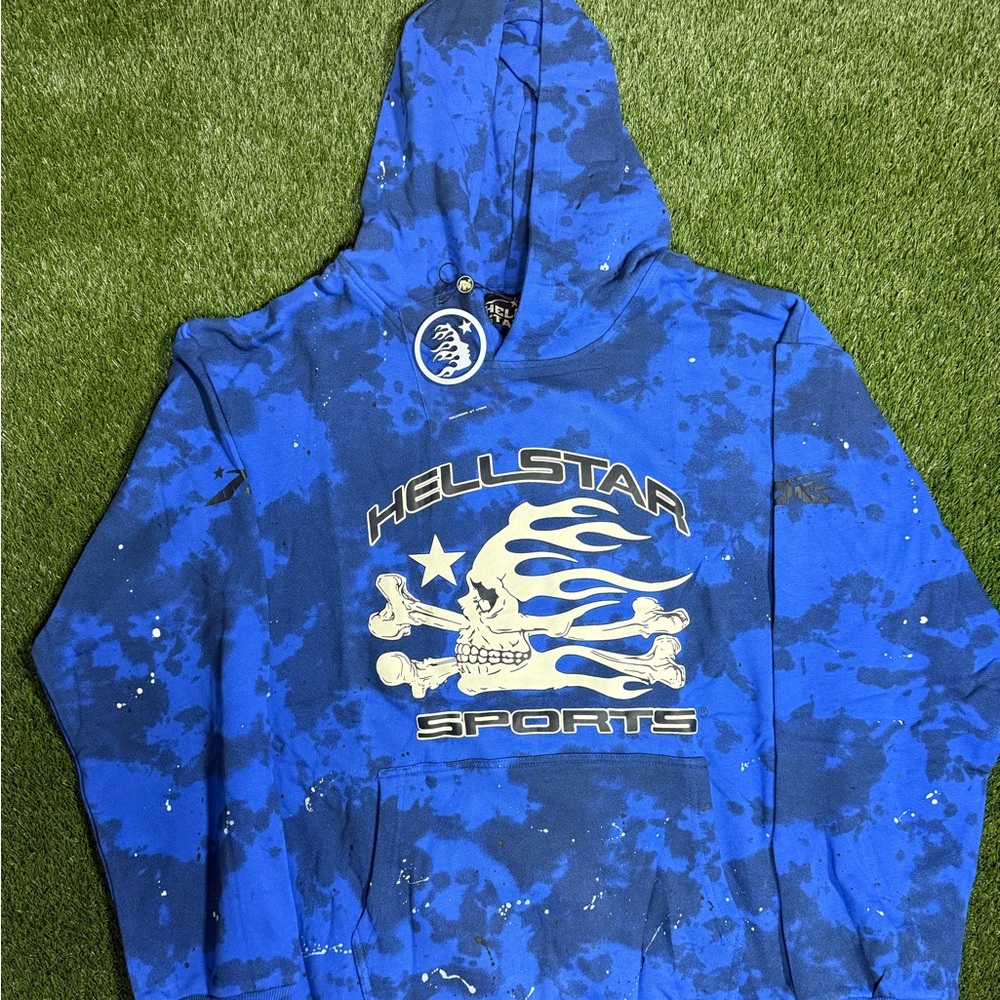 Hellstar Sports Blue Men's Hoodie